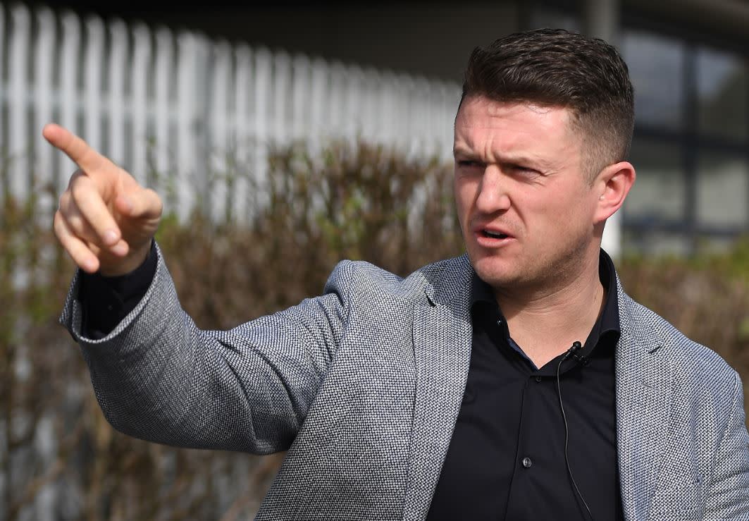 Tommy Robinson (PA)