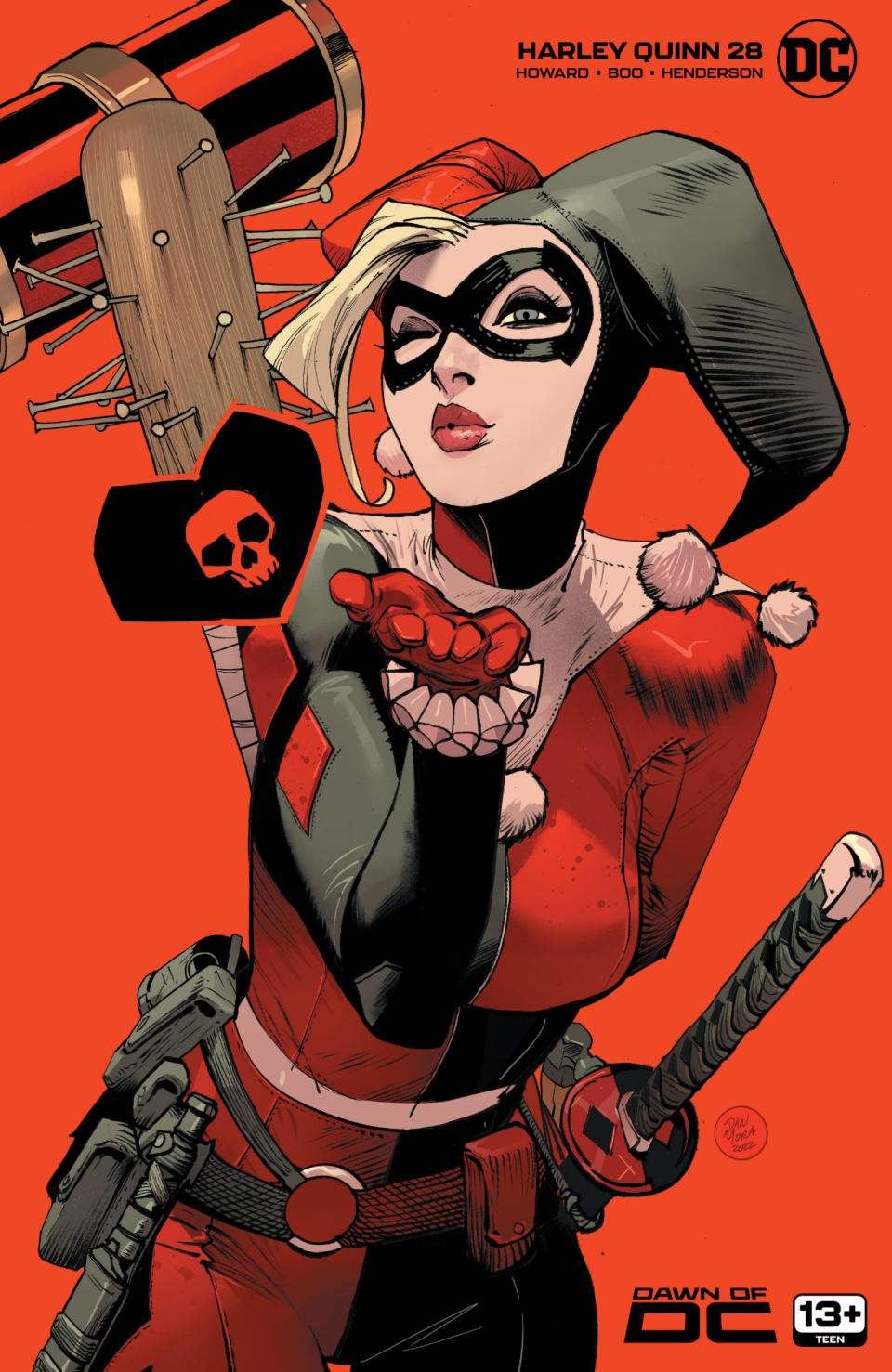 Harley Quinn #28 art