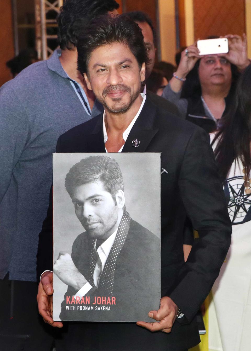 Photos: SRK launches Karan Johar’s biography 'An Unsuitable Boy'