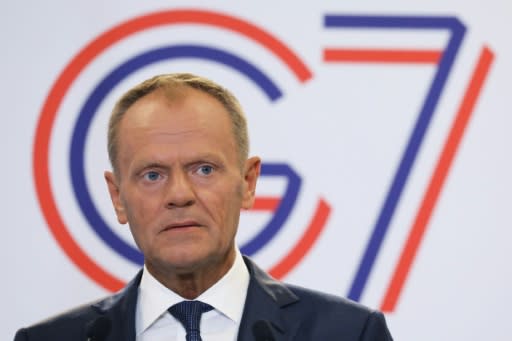 European Council President Donald Tusk said it was hard to imagine EU countries ratifying a major trade pact with South America's Mercosur bloc as long as Brazil fails to curb the Amazon fires