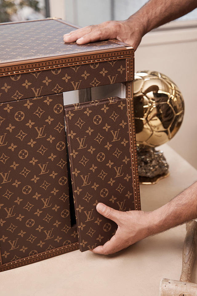 Louis Vuitton Creates Bespoke Trunks for Ballon d'Or Trophies