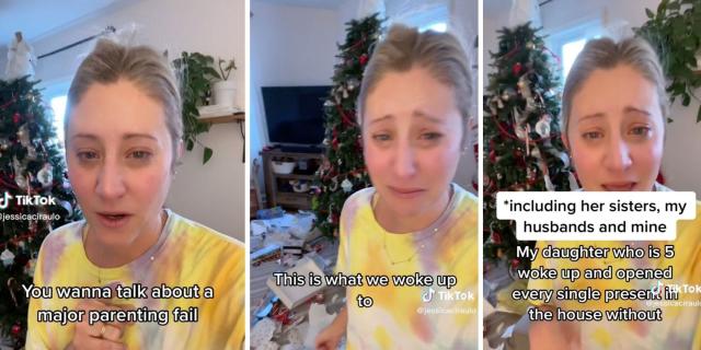 A Mom Only Allows Her Kids To Open One Present An Hour On Christmas