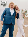 <p>Comedian <a href="https://people.com/tv/fortune-feimster-engaged-to-jacquelyn-smith/" rel="nofollow noopener" target="_blank" data-ylk="slk:Fortune Feimster;elm:context_link;itc:0;sec:content-canvas" class="link ">Fortune Feimster</a>, 40, and partner Jacquelyn Smith, 40, <span>tied the knot</span> on Oct. 23 in Malibu, California. The couple rented a house and tied the knot on the backyard patio overlooking the ocean.</p> <p>Feimster, who wore a blue suit, and Smith, who wore a "beachy" white dress, exchanged vows in front of a small group of friends, all making sure to follow strict COVID-19 safety precautions. </p> <p>"I was excited," Feimster tells PEOPLE. "We've been together for five-and-a-half years. If you don't know who you're marrying after five-and-a-half years, then you're in trouble. So I knew it felt good, it felt right."</p>