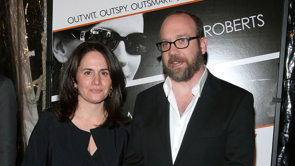 How many kids does Paul Giamatti have with his wife?