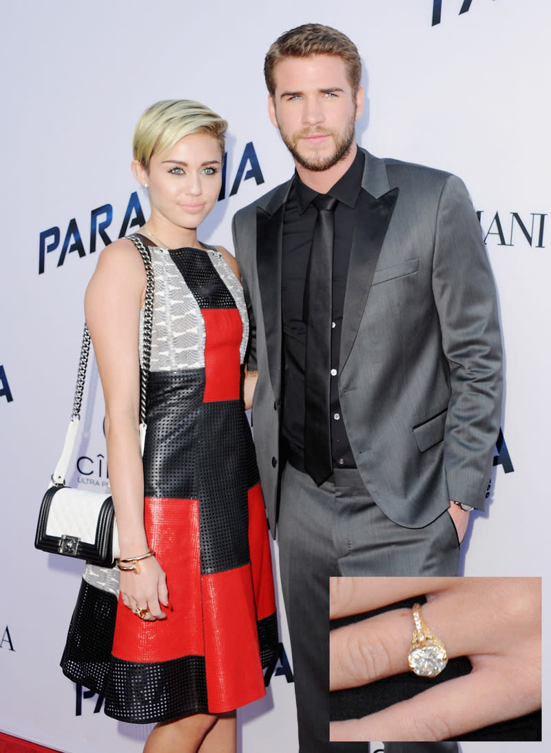 MILEY CYRUS UND LIAM HEMSWORTH