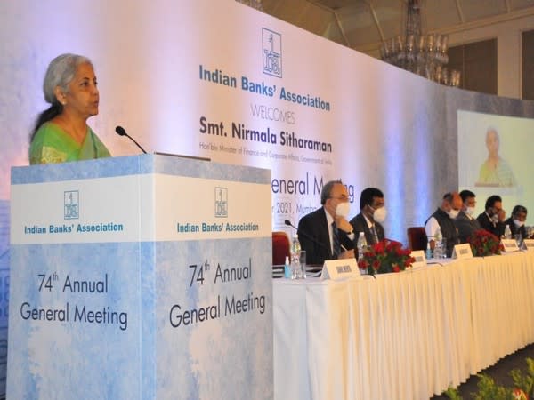 Union Minister Nirmala Sitharaman at the event in Mumbai (Photo/PIB)