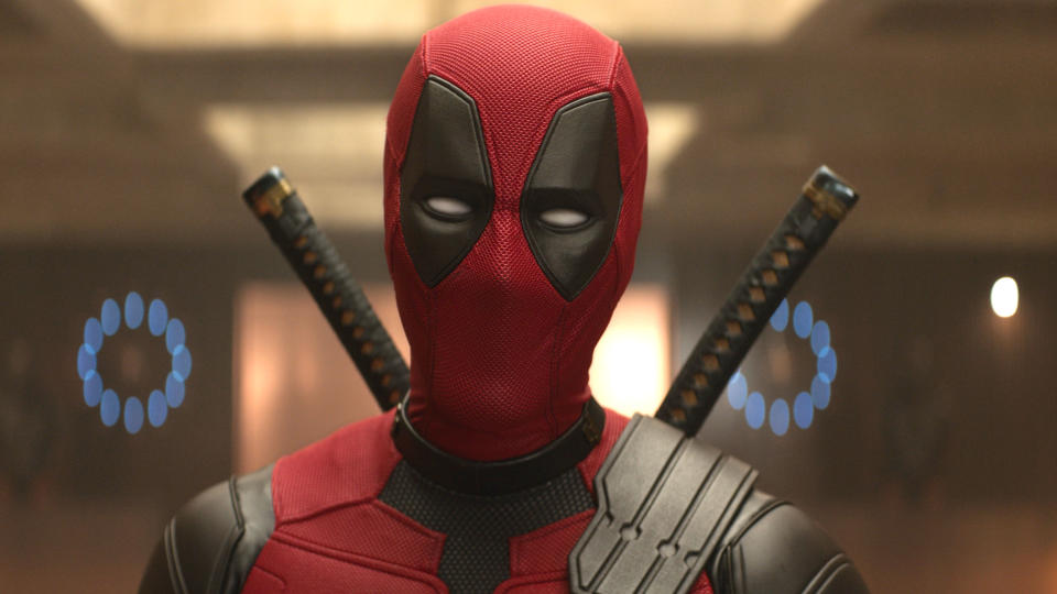 Ryan Reynolds returns as the quippy, foul-mouthed titular hero in Deadpool and Wolverine. (Marvel Studios/Disney)