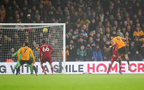 Raul Jimenez equalises for Wolves - Credit: Getty Images