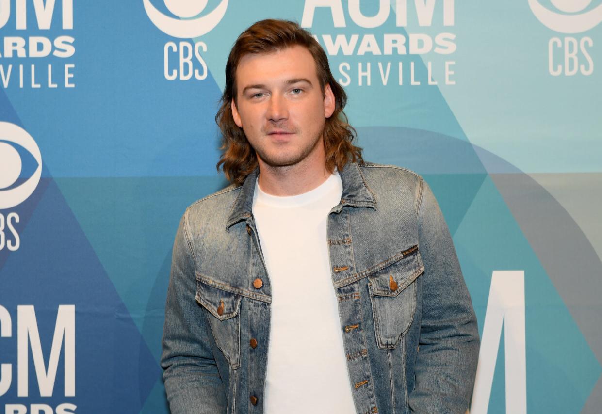 Morgan Wallen at ACMA awards 2020 Getty Images