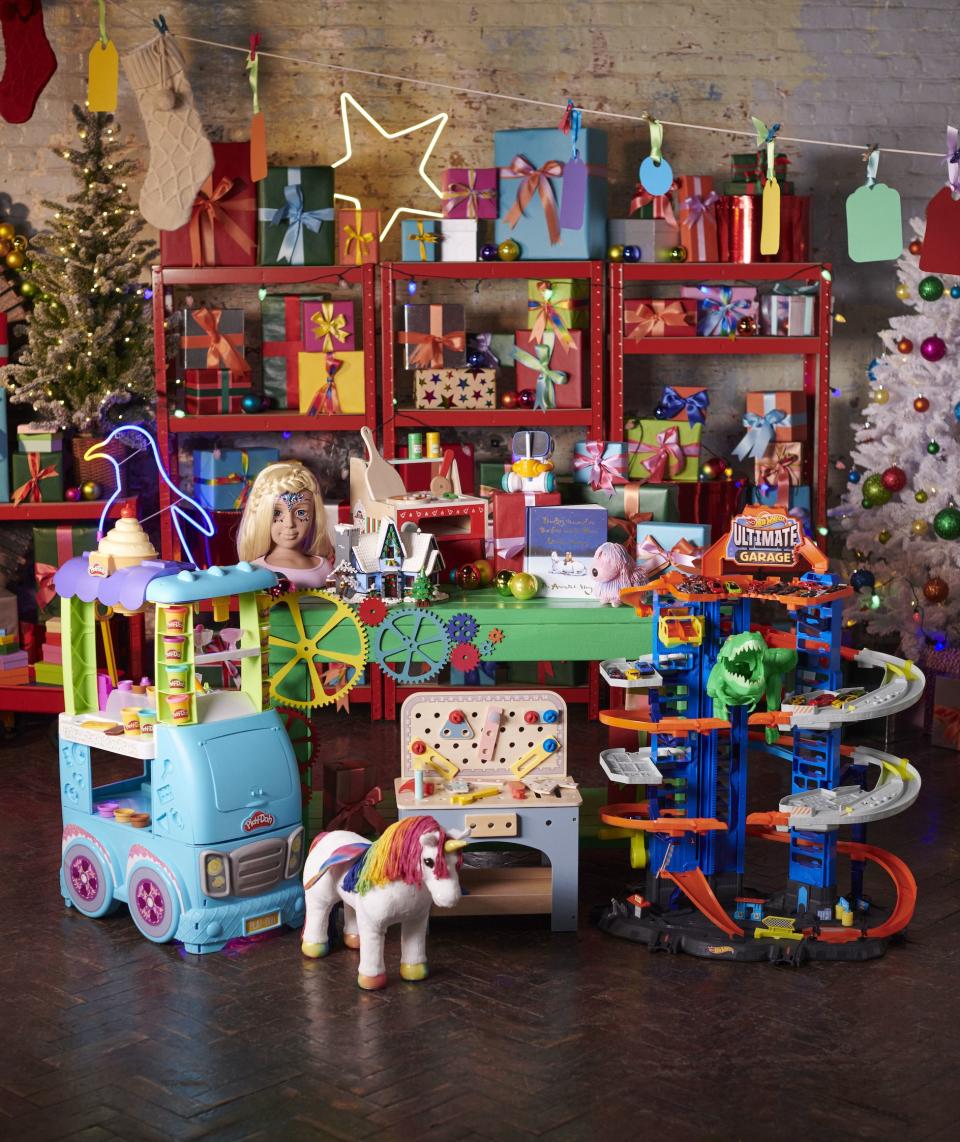 <p><strong>John Lewis & Partners has just unveiled its top 10 must-have toys for </strong><a href="https://www.housebeautiful.com/uk/christmas/" rel="nofollow noopener" target="_blank" data-ylk="slk:Christmas;elm:context_link;itc:0;sec:content-canvas" class="link ">Christmas</a> <strong>2022 — and n<strong>ostalgic favourites from the 90s reign supreme. </strong></strong><strong>As chosen by a panel of under 12's, there is something for every child to enjoy. </strong></p><p>'It's always such fun to see toys that brought so much joy decades ago come back around. They are toys that capture the imagination time and time again and that usually means adults will have just as much fun playing with them as kids do,' Alan Wright, Toy Buyer at John Lewis, says. </p><p>'We are also seeing that creative play is still super important to kids and with toys like the exclusive wooden workbench through to the Le Mieux Pony they are engaging in role playing which helps build confidence.'</p><p>The toys will launch at <a href="https://www.johnlewis.com/" rel="nofollow noopener" target="_blank" data-ylk="slk:John Lewis;elm:context_link;itc:0;sec:content-canvas" class="link ">John Lewis</a> in September, so keep an eye open. Check out the most popular predictions here...</p>