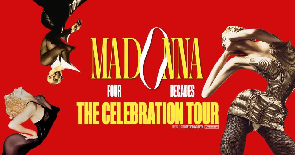 The singer will be playing London’s O2 Arena in October (Madonna)