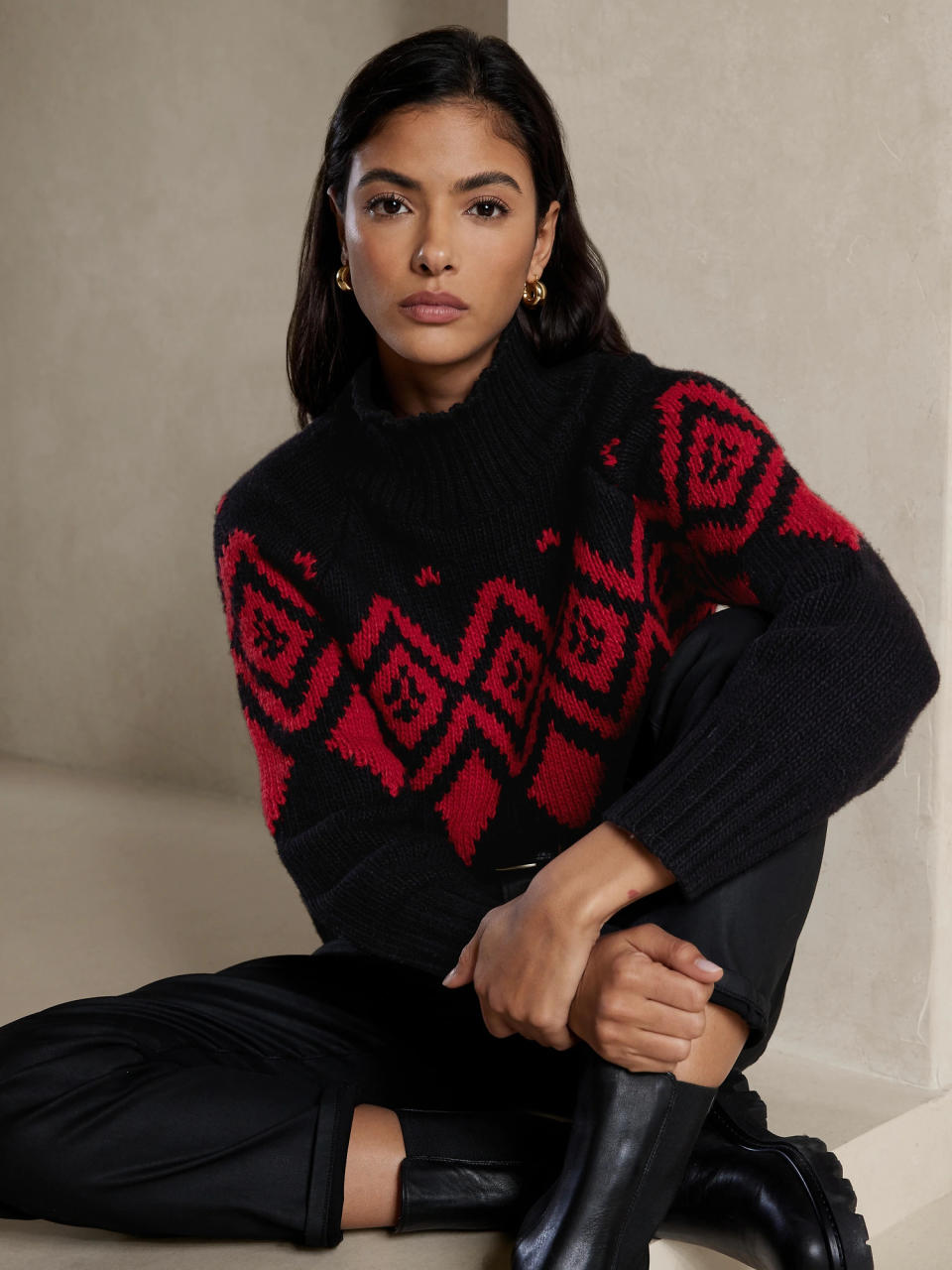 Skye Fair Isle Sweater. Image via Banana Republic.