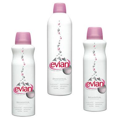 Mrs. Kimâ€™s pick: Evian Mineral Water Spray, $10 each, sephora.com