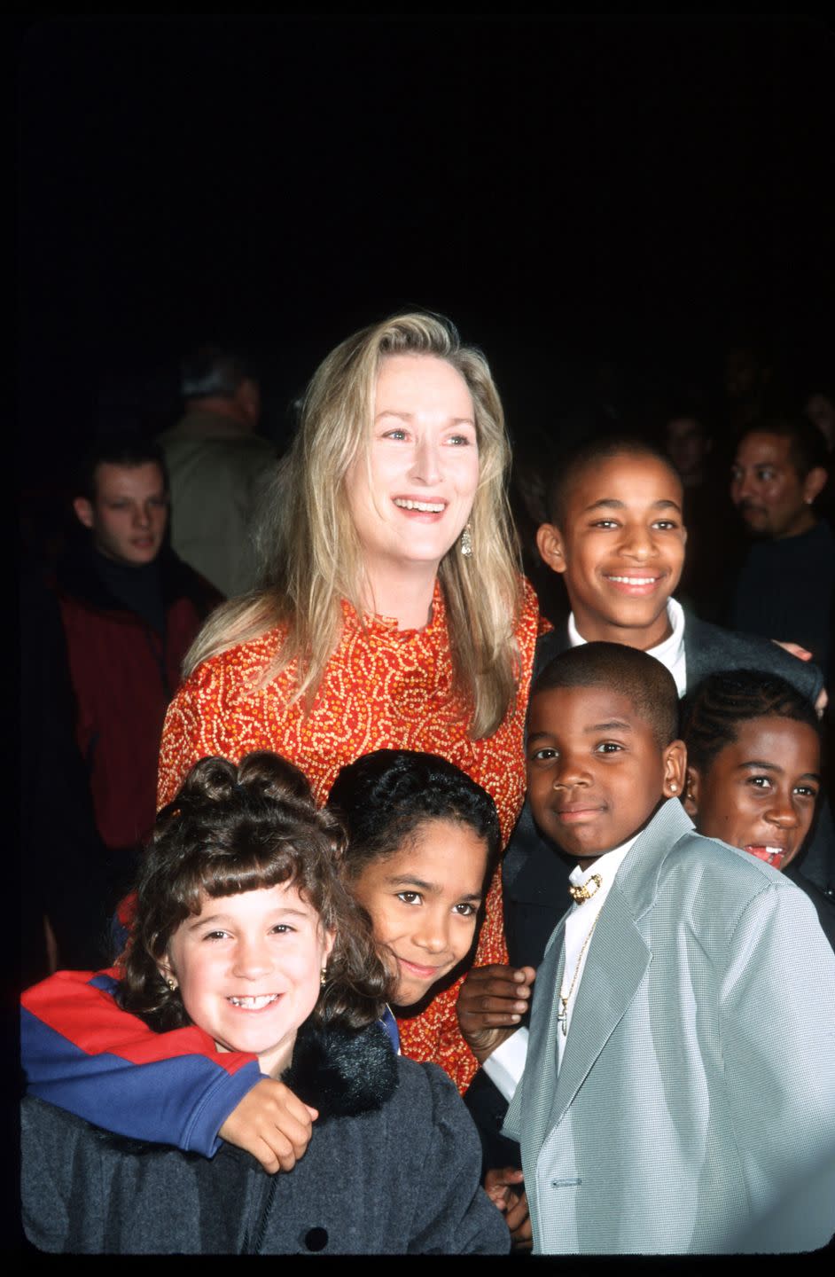 <p>Meryl Streep portrays Guaspari in the 1999 film <em>Music of the Heart</em>, which tells the story of <a href="https://www.rogerebert.com/reviews/music-of-the-heart-1999" rel="nofollow noopener" target="_blank" data-ylk="slk:Guaspari;elm:context_link;itc:0;sec:content-canvas" class="link ">Guaspari</a>, her students, and a great deal of violins from overseas.</p>