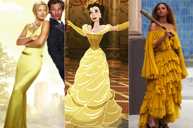 Rihanna Wore a Beauty and the Beast Yellow Gown Again