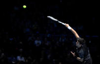 Tennis - ATP Finals - The O2, London, Britain - November 17, 2018 Serbia's Novak Djokovic in action during his semi final match against South Africa's Kevin Anderson Action Images via Reuters/Tony O'Brien