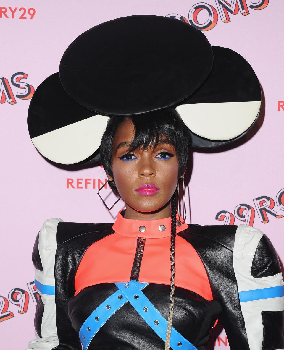 LOS ANGELES, CA - DECEMBER 06:  Janelle Monae attends Refinery29 29Rooms Los Angeles: Turn It Into Art at ROW DTLA on December 6, 2017 in Los Angeles, California.  (Photo by Jon Kopaloff/FilmMagic)