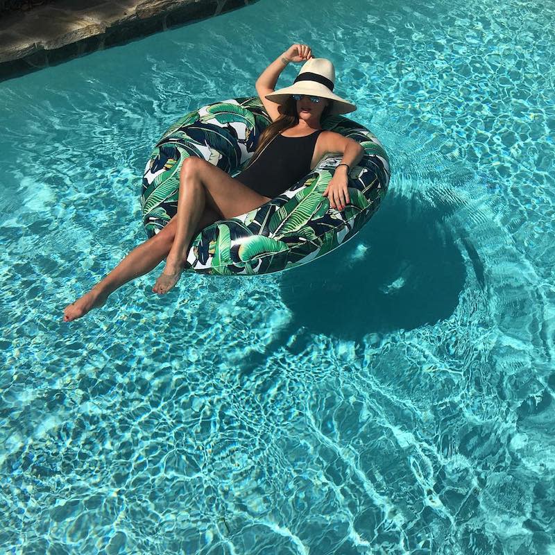 <p>What’s a holiday in the pool without a fun float? The singer-actress topped it off with what else? A big hat.(Photo: <a rel="nofollow noopener" href="https://www.instagram.com/p/BUsYXH8BC_c/?hl=en" target="_blank" data-ylk="slk:Lea Michele via Instagram;elm:context_link;itc:0;sec:content-canvas" class="link ">Lea Michele via Instagram</a>)<br><br></p>