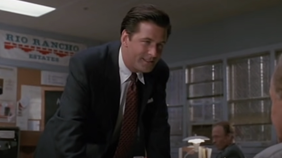 <p> It actually makes a little sense that <em>Glengarry Glen Ross</em> wasn't a hit. It's a dense movie, based on grizzled old real estate salesmen and their industry. It doesn't exactly sell itself. Alec Baldwin did get an Oscar nomination for his speech, a speech that has been quoted by more sleazy salesmen than there are fish in the ocean. It is an amazing speech though, and a fantastic movie.  </p>
