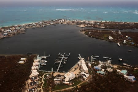Hurricane Dorian hits the Abaco Islands