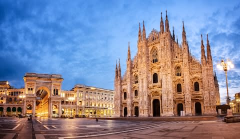 Milan's spectacular cathedral - Credit: Boris Stroujko - Fotolia/Boris Stroujko