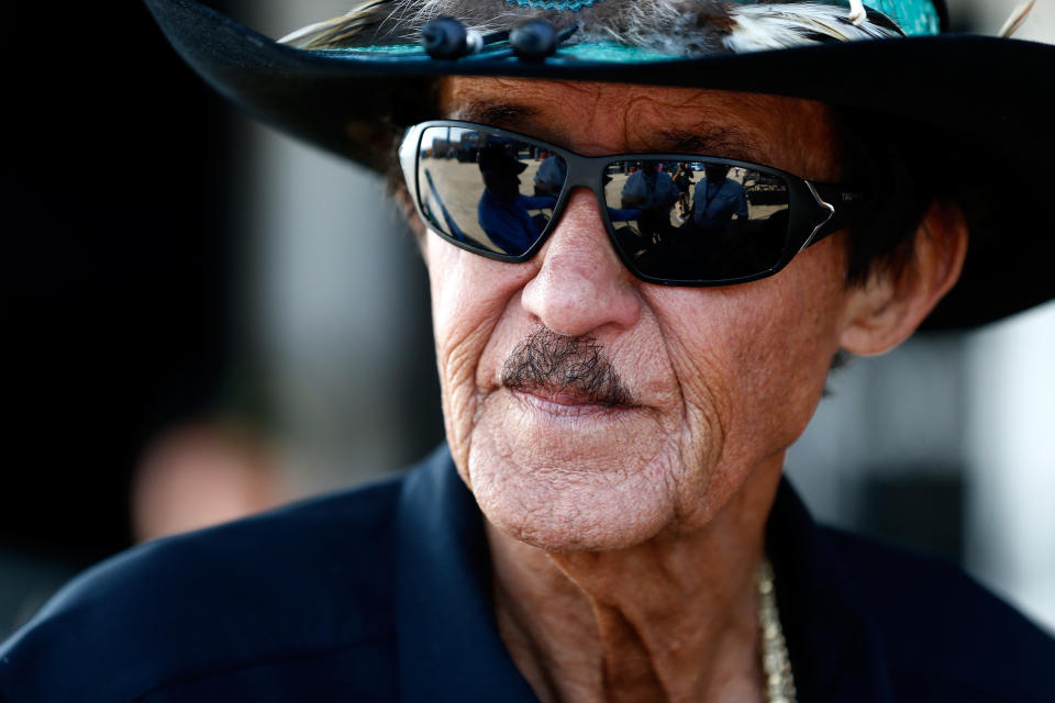 Richard Petty said not standing at attention for the national anthem showed protesters' lack of appreciation for the United States. (Photo: Jeff Zelevansky via Getty Images)