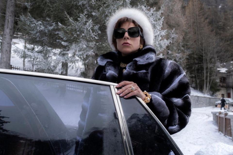 Lady Gaga as Patrizia Reggiani in ‘House of Gucci’ (AP)