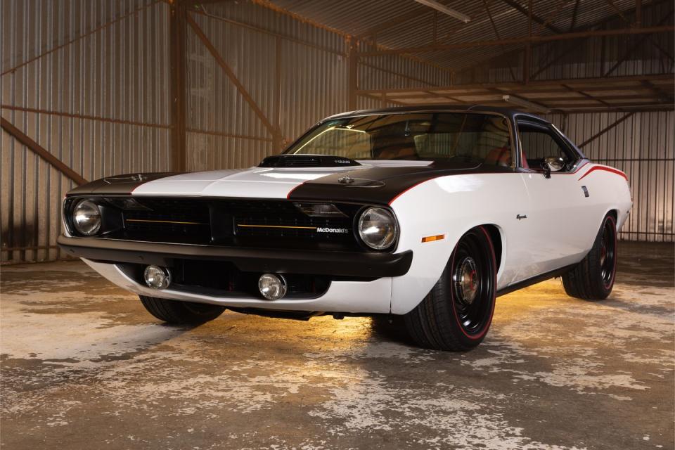 the 1970 plymouth burgercuda