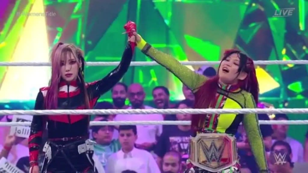 Kairi Sane Returns, Helps IYO SKY Retain At WWE Crown Jewel