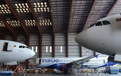 IndiGo is vast - and growing rapidly - Credit: GETTY