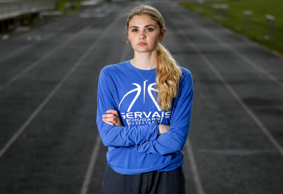 Gervais junior Olivia Boyd won the 2A state title in the high jump, and placed second in the 100-meter hurdles last season.