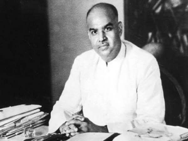 Bharatiya Jana Sangh founder Syama Prasad Mookerjee (Photo: Dr Jitendra Singh Twitter)