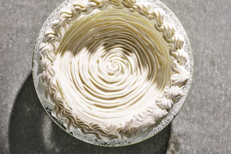 White Chocolate Meringue Crust
