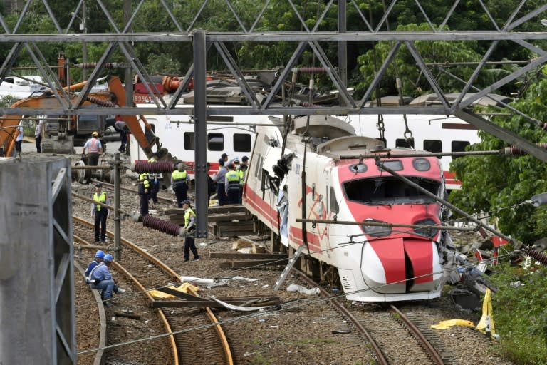 The crash was the worst rail accident in Taiwan since 1991