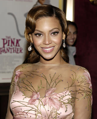 Beyonce Knowles at the New York premiere of MGM/Columbia Pictures' The Pink Panther