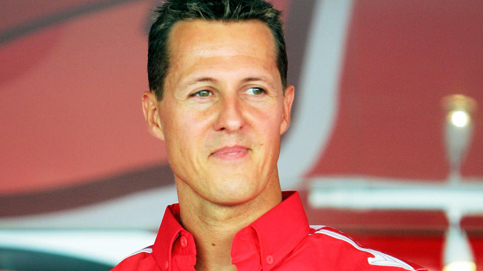 Michael Schumacher, pictured here at the Italian Grand Prix in 2005.