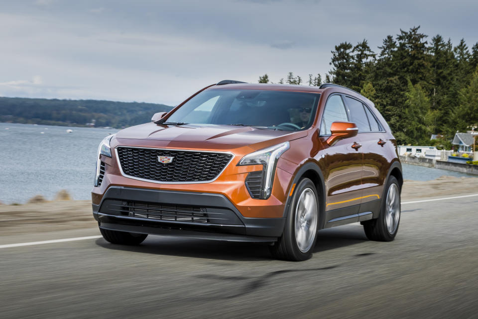 This undated photo provided by Cadillac shows the all-new 2019 Cadillac XT4, a small, luxury SUV hoping to claim its share of a very competitive segment. (General Motors via AP)