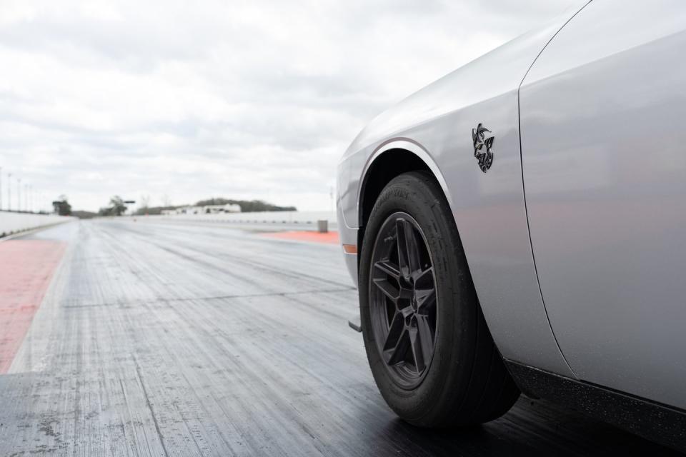 <p>Dodge ran the Demon 170 on a surface-prepared track, and here are the results: the Demon launched to 60 mph in just 1.66 seconds and ran an 8.91-second quarter-mile at 151 mph. Results on the streets won't be as fierce but will remain quick nonetheless. </p>