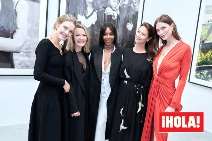 Natalia Vodianova, Marta Ortega, Naomi Campbell, Christy Turlington y Karlie Kloss