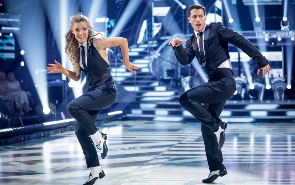 Helen Skelton and Gorka Marquez danced a super-cool jive - Guy Levy/BBC