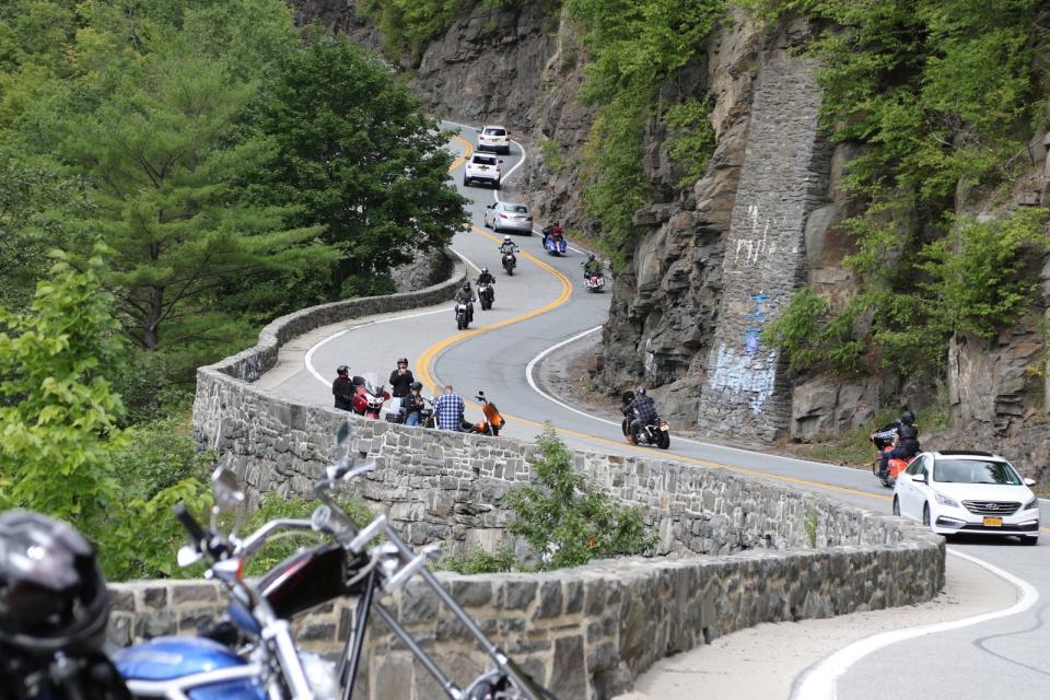 The Hawk's Nest area on Route 97 in Sparrow Bush is shown in this file photo.