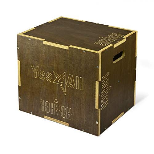 38) Yes4All 3-in-1 Wooden Plyo Box