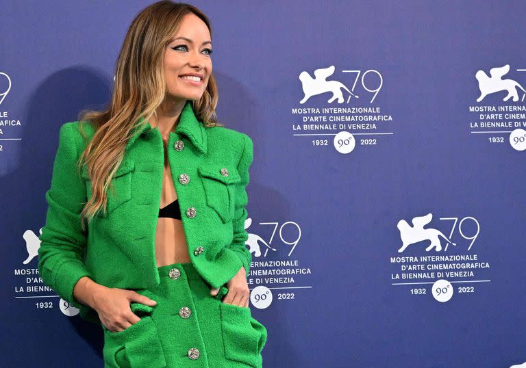 Olivia Wilde también dijo presente en el festival