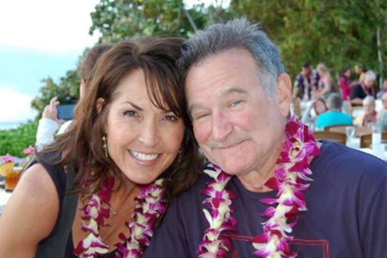 Susan Schneider recordó a Robin Williams en su momento más difícil