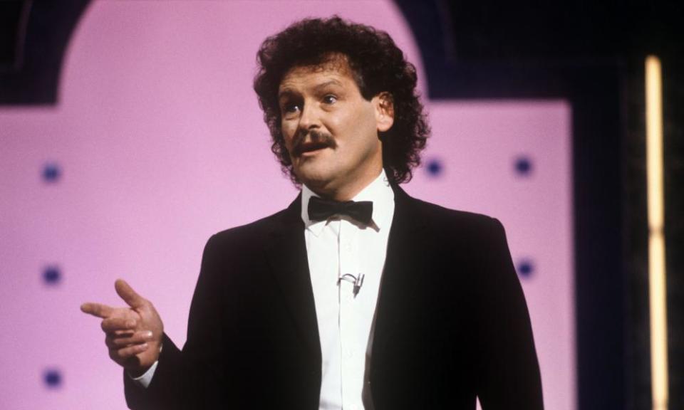 Bobby Ball in the TV series Cannon & Ball, 1986.