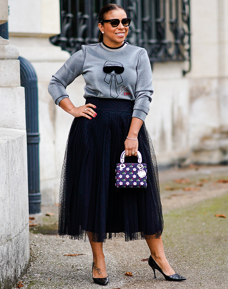 19 Easy Black Skirt Outfit Ideas for When You Have Five Minutes to Get  Dressed