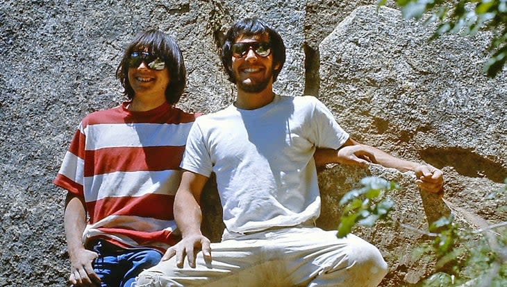 <span class="article__caption">Mark Hudon and Eric Sanford, a formidable climbing team in the 1970s</span> (Photo: Eric Sanford Collection)