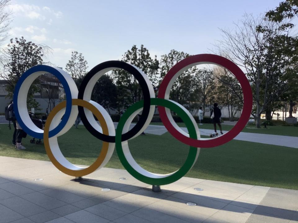 2020東京奧運自去年推遲舉辦之後，就一直被新冠肺炎造成的陰影的壟罩著，開幕式在23日開始。 圖：劉黎兒/攝
