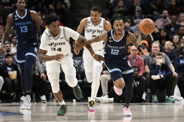 Spurs spoil career night for Ja Morant in Grizzlies season-opening loss -  Memphis Local, Sports, Business & Food News