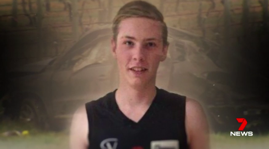 Cooper Ratten was thrown 65m from the car during the crash which led to his tragic death.